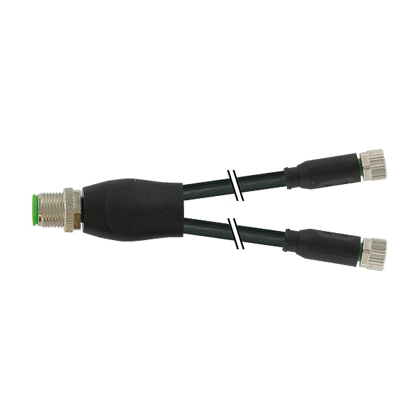 Murrelektronik RJ45 male 0 Degree / RJ45 male 0 Degree Cabinet-Line, Ethernet, FRNC/LS0H 2x2xAWG2 7000-40821-6300100 - main